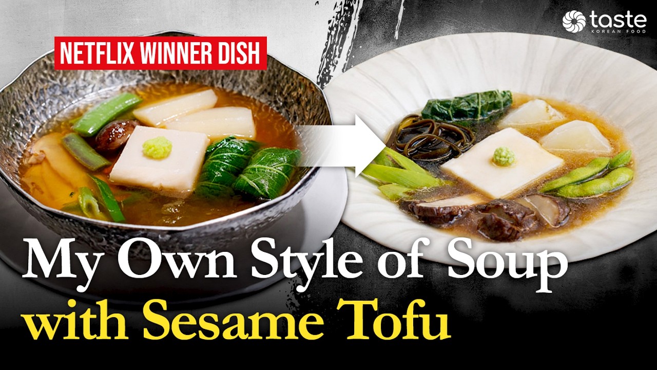 The $230k Winning Recipe from Culinary Class Wars 2 | Sesame Tofu Soup