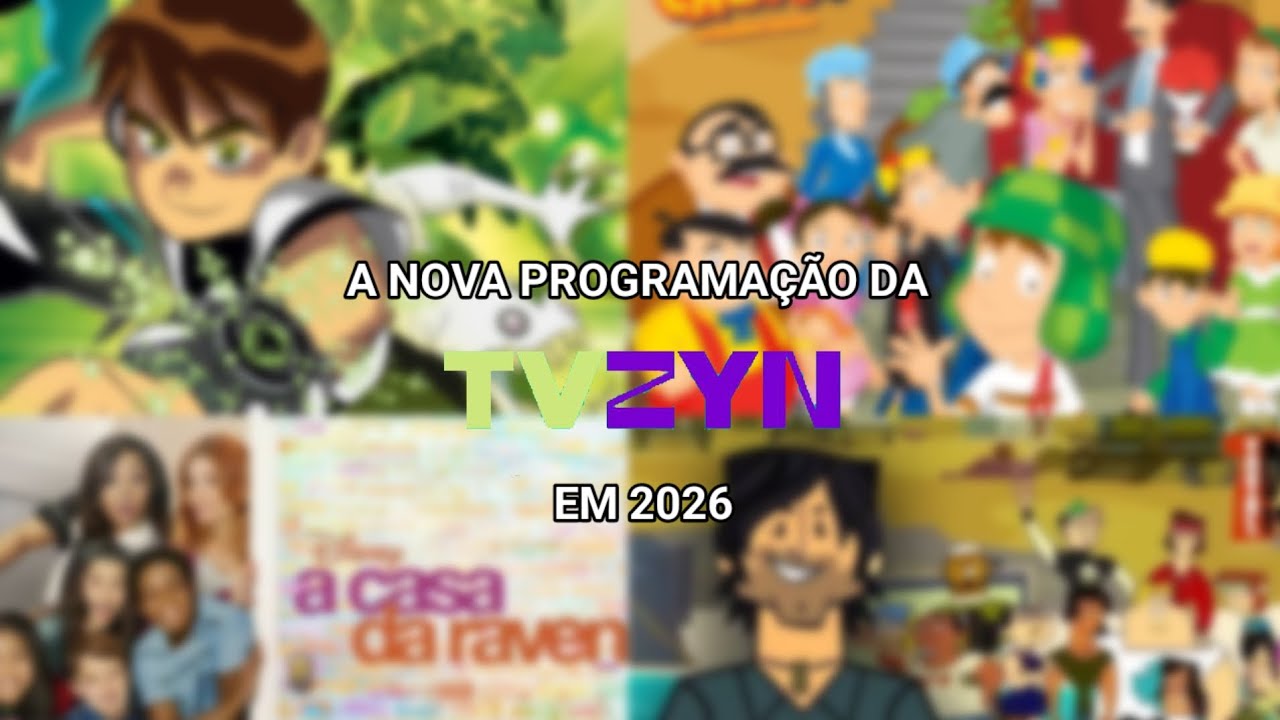 A Nova Programa&ccedil;&atilde;o Da @TVZyn Em 2026: (SIMULA&Ccedil;&Atilde;O)