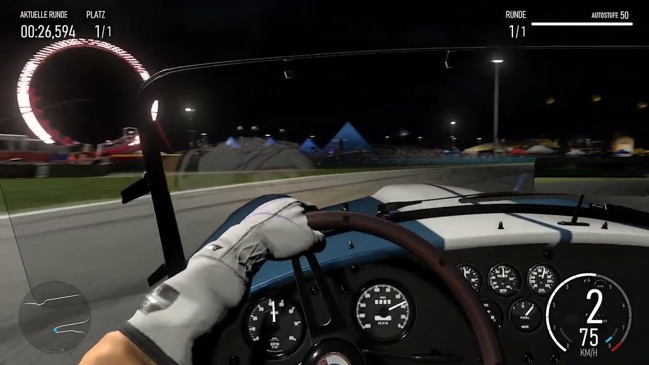 Forza Motorsport : Shelby Cobra 427 S/C Daytona Sportwagenstrecke (Full Tuning)