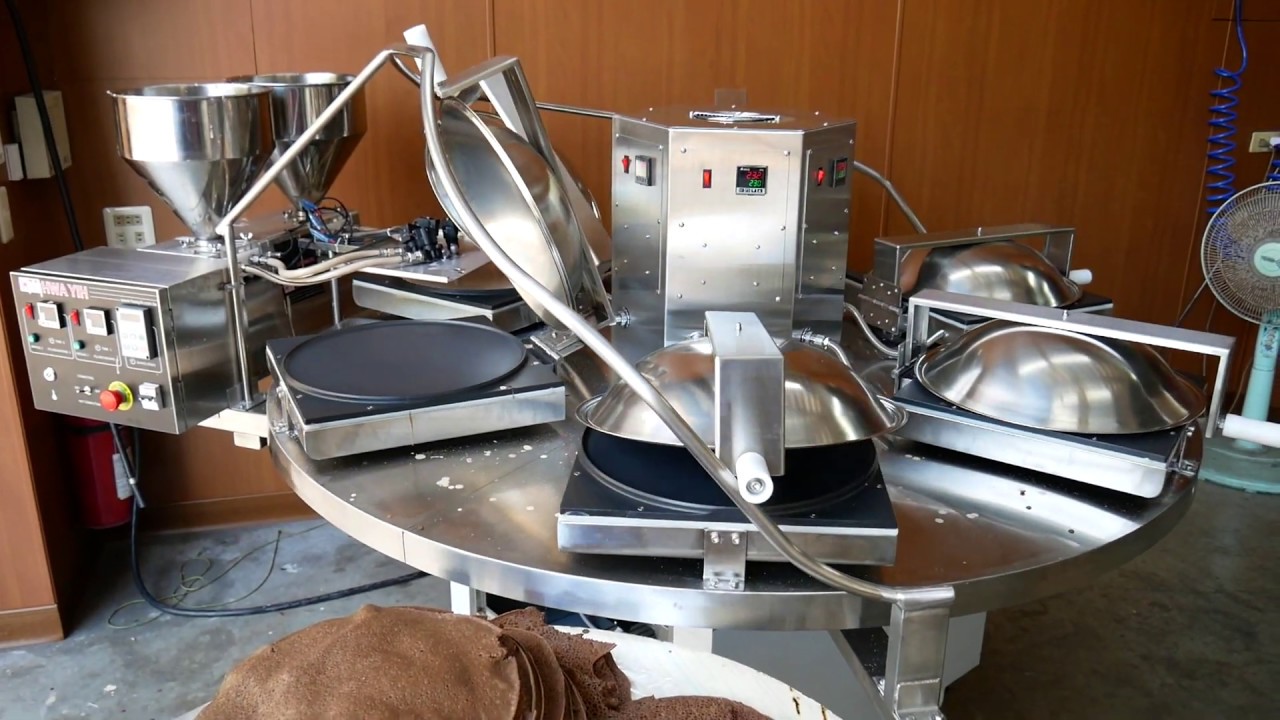 HY-910S-CL Automatic Continuous Injera Making Machine 自動因傑拉機
