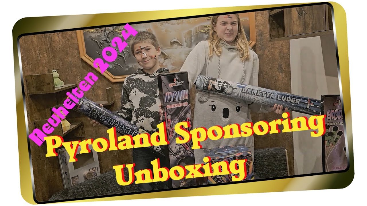 Pyroland Unboxing I Sponsoring by Pyroland I Neuheiten 2024 I Feinste Artikel I The Hawk Fireworks