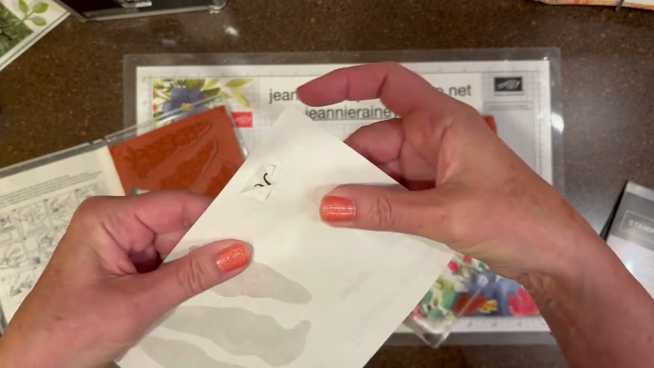 DIY Cling Adhesive Strips - to convert Wood Mount to Cling stamp sets