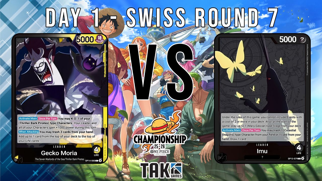 One Piece Trading Card Game OCEANIA NATIONALS (DAY 1) - ROUND 7