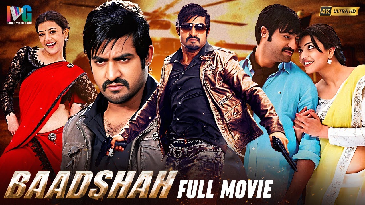 NTR Baadshah Latest Full Movie 4K | Jr NTR | Kajal Aggarwal | Navdeep | Kannada | Indian Video Guru