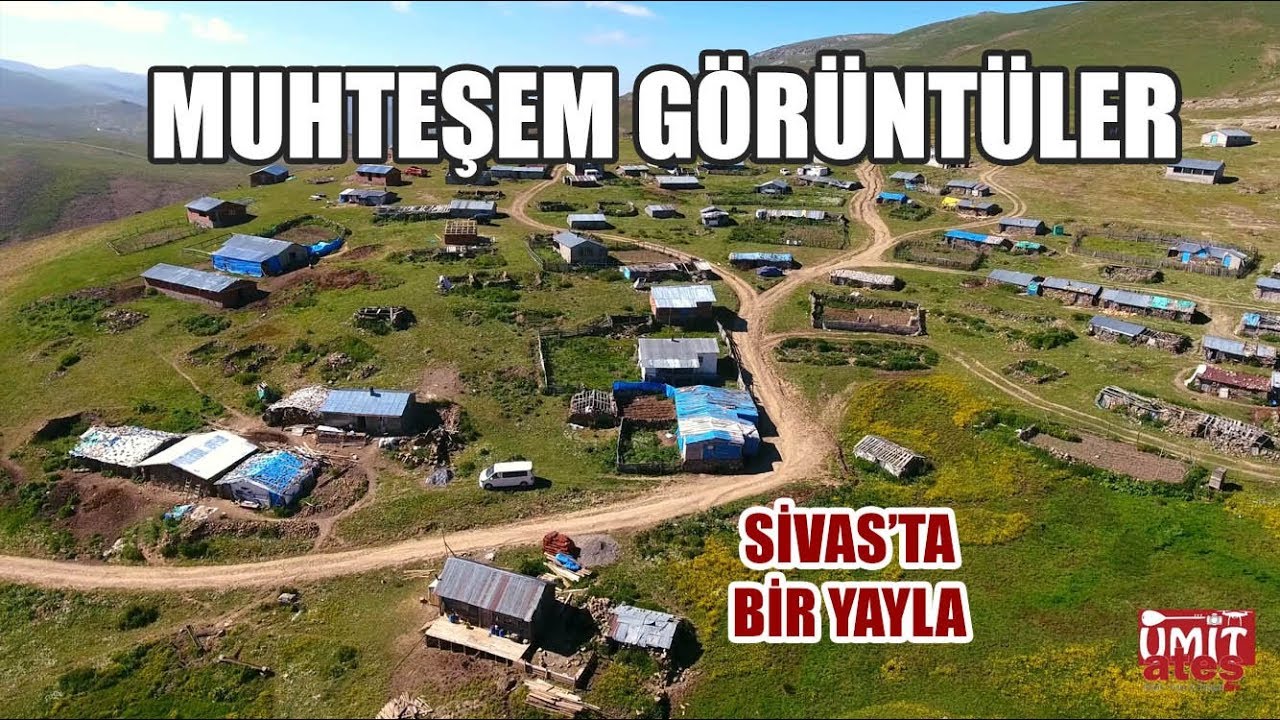 Çakmaklı Yaylası - Havadan Çekim (Muhteşem Görüntüler)