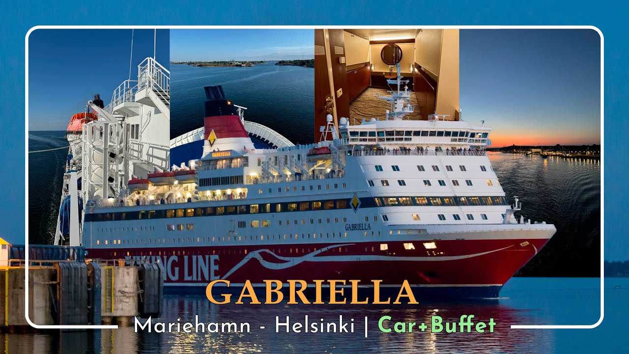 Viking Gabriella Mariehamn to Helsinki: Buffet Breakfast & Car