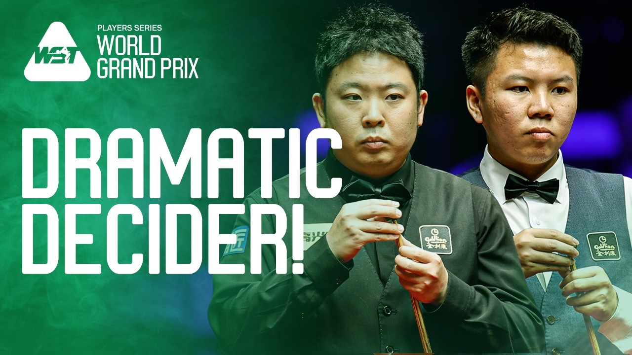 SO MUCH TENSION 😰!  Zhang Anda vs Zhou Yuelong Incredible Semi-Final Decider | World Grand Prix 2026