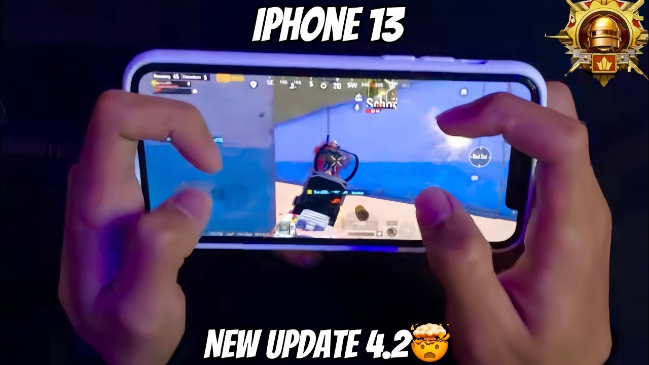 OMG🔥IPHONE 13 IN NEW UPDATE 4.2 GAMEPLAY 😍 \ PUBGMOBILE 
