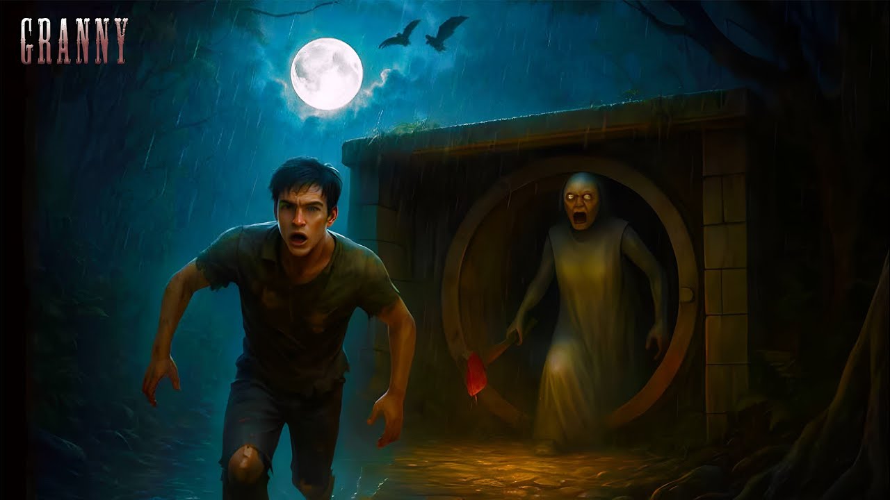 ESCAPING GRANNY&rsquo;S HOUSE THROUGH THE SEWER!