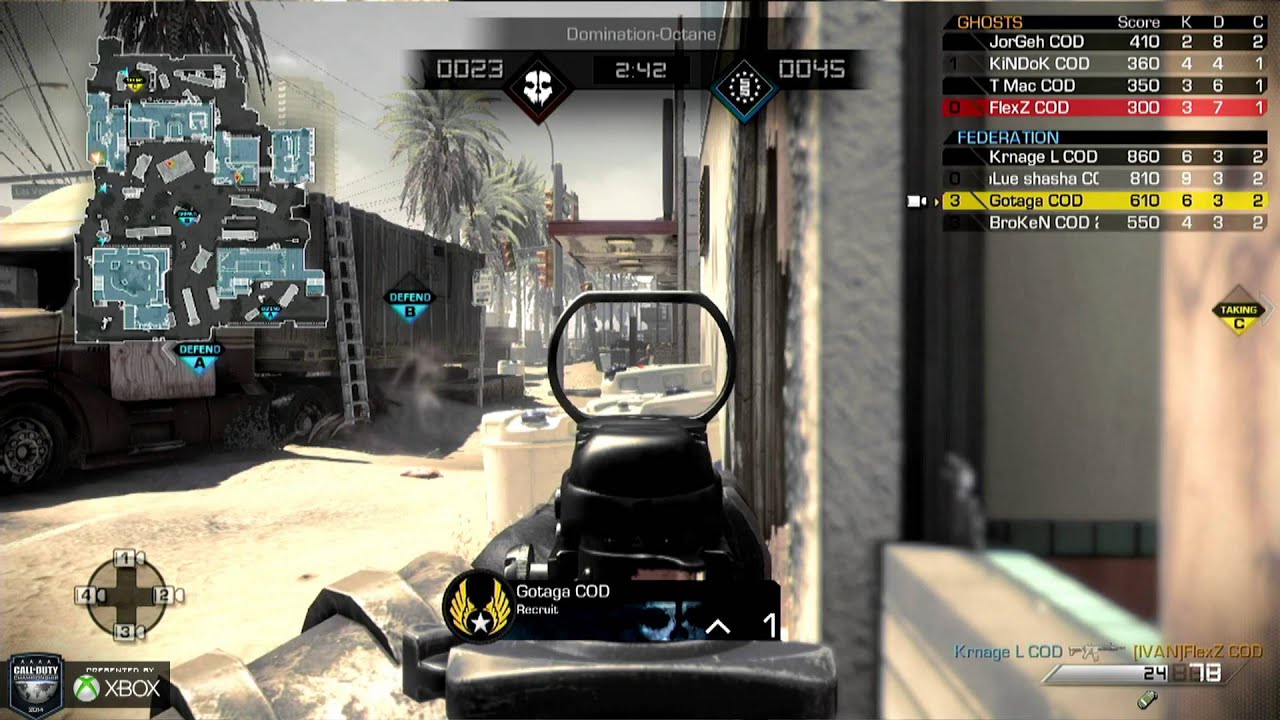 Vitality Rises vs Wizards - Game 1 - Group F - CoD Championships 2014