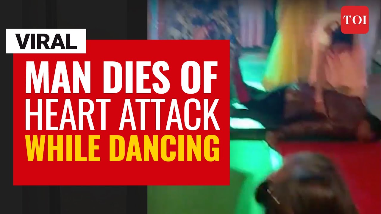 Viral video | Man dies of heart attack while dancing