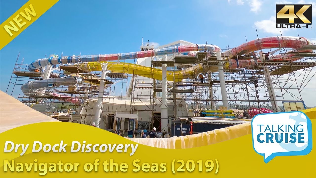 Navigator of the Seas - Massive 2019 Dry Dock (Behind the Scenes)