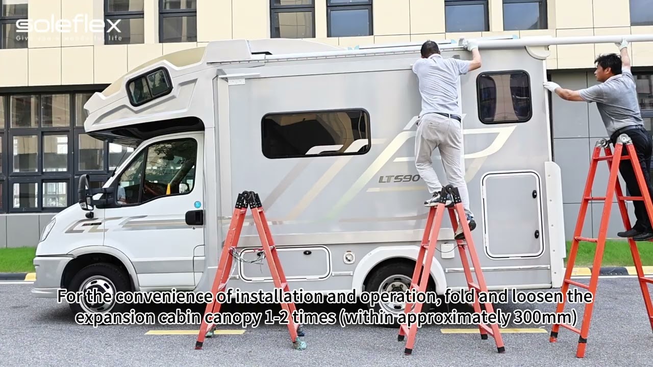 Soleflex A6 Standard Version Slide-Out Awning Installation Video