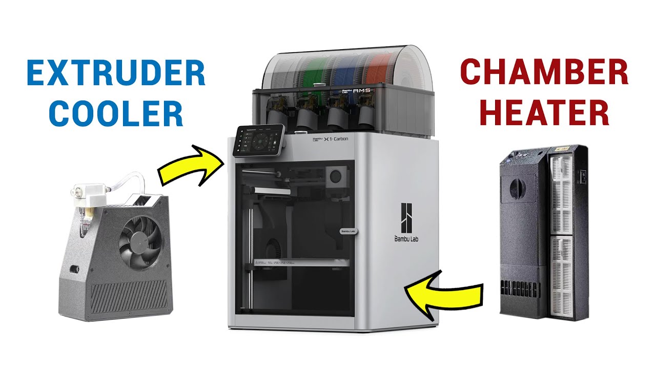 Testing a heated chamber and extruder cooler kit for Bambu Lab from Martillo Tech