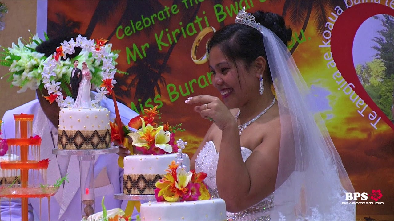 Kiribati - Kiriati & Buraniiti Wedding Reception Highlights 30 Dec 2017