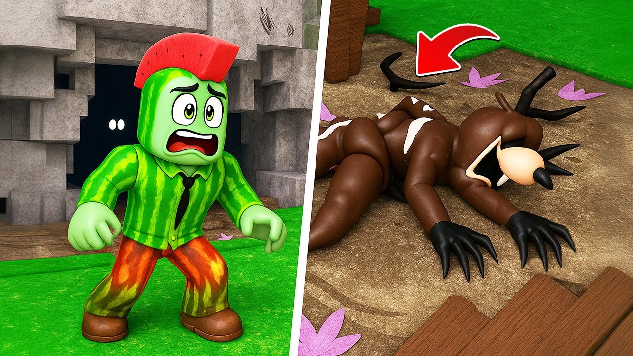 We Moeten Het Hert Redden In 99 Nachten In Het Bos... In Roblox!