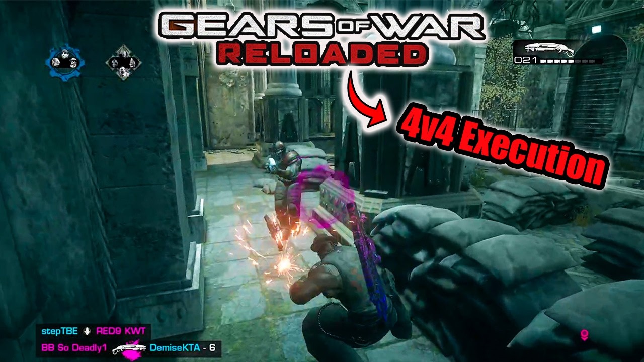 I Played a Gears of War Reloaded 4v4 Execution Tournament…It Got REAL