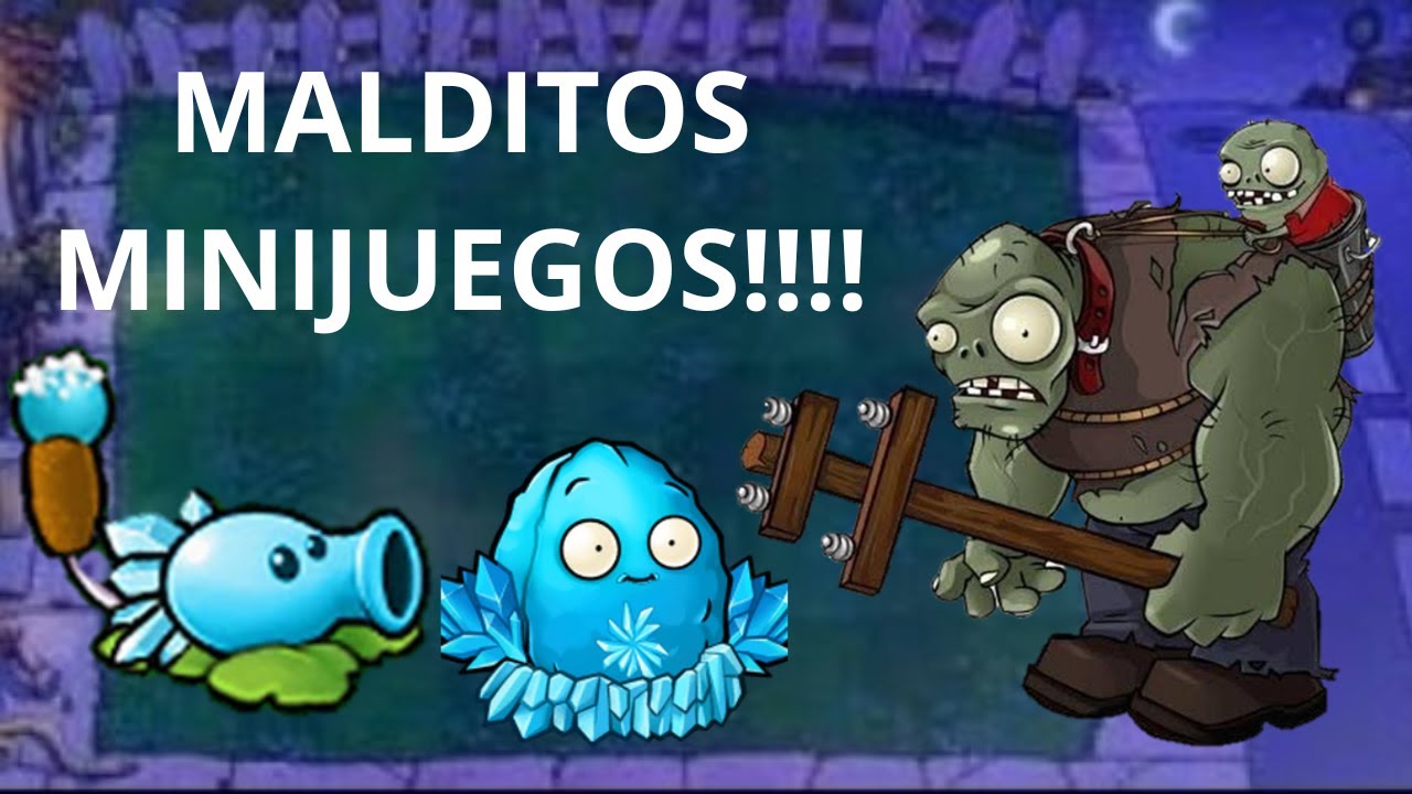 MALDITOS MINIJUEGOS!!!!!!!, PVZ Hybrid mod parte 7