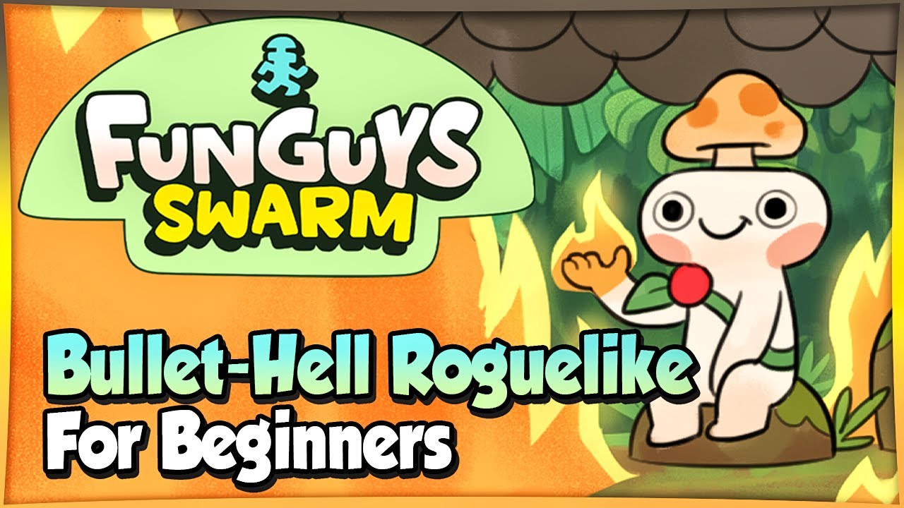 FunGuys Swarm - Cartoony Looking Bullet-Hell Roguelike for Beginners in this Genre