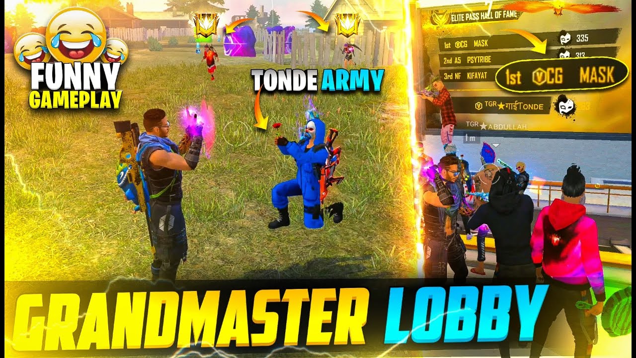 Verified Badge Youtuber Squad & Blue Criminal  Vs Tonde Gamer - You Laugh You Loose