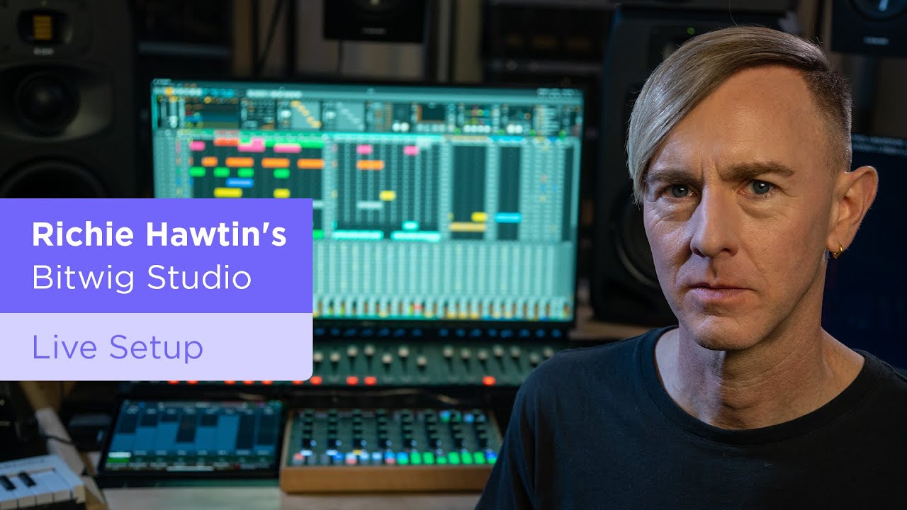 Живая настройка Ричи Хотина с использованием Bitwig Studio