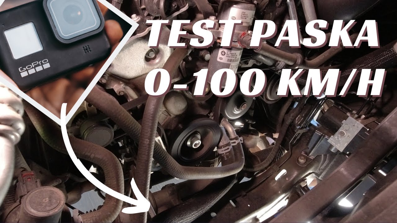 jak działa pasek klinowy/wielorowkowy | alternator | napinacz | rolki podczas jazdy 0-100 km/h