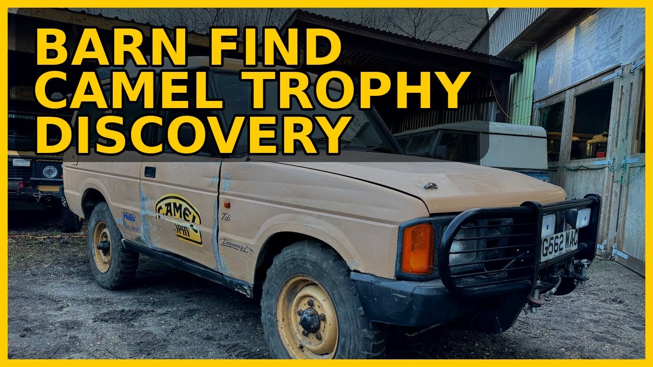 CAMEL TROPHY DISCOVERY BARN FIND 