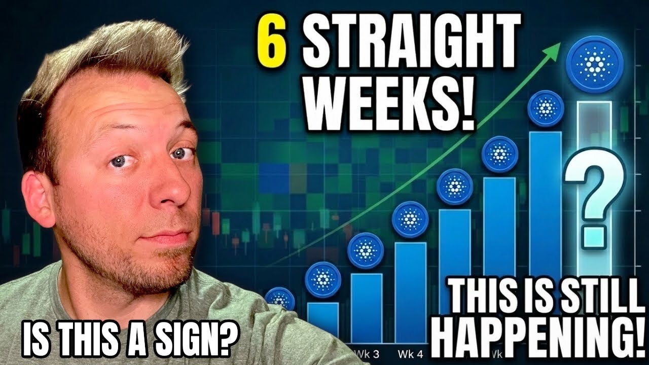 CARDANO ADA &mdash; Этот прогресс продолжается! 6 недель подряд! Знак того, что нас ждет?
