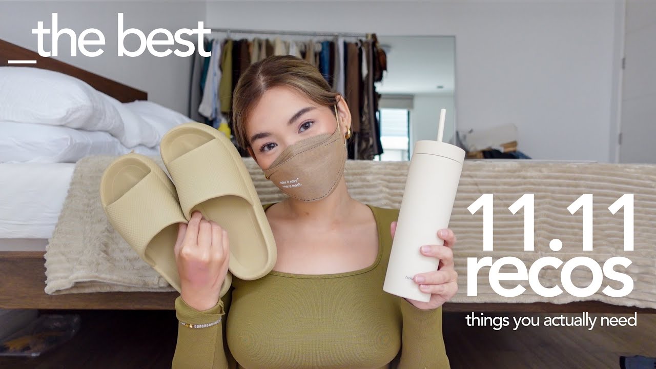 the best, no fail 11.11 recos from shopee and lazada! affordable + on sale 😍