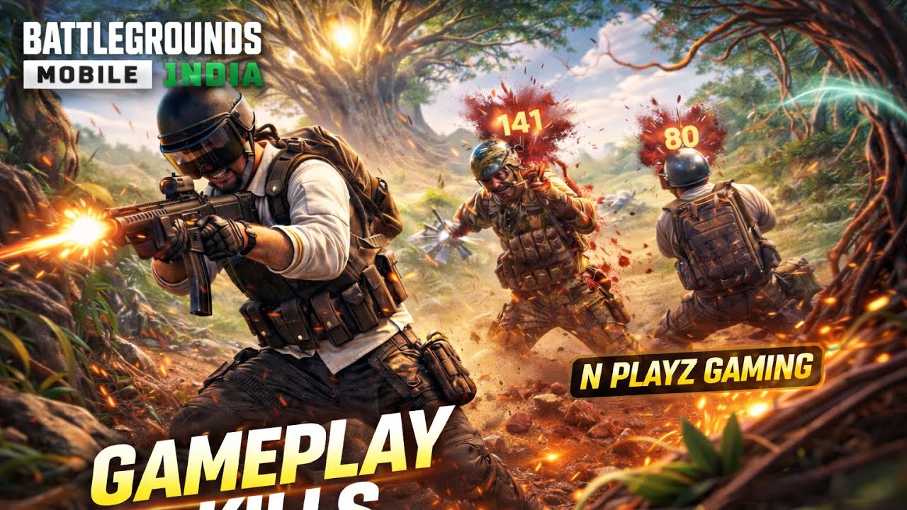 Clutch Gameplay Kills 🔥 | BGMI Highlights | N Playz Gaming