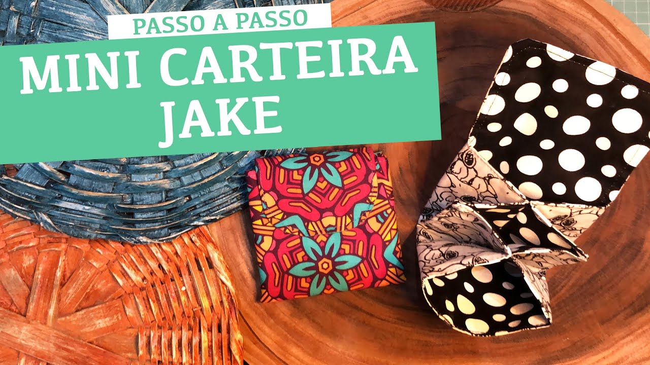 Mini Carteira Jake- Super fácil para iniciantes