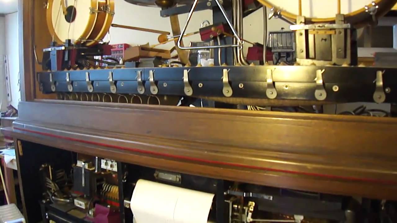 Orpheus in der Unterwelt on a Hupfeld Orchestrion