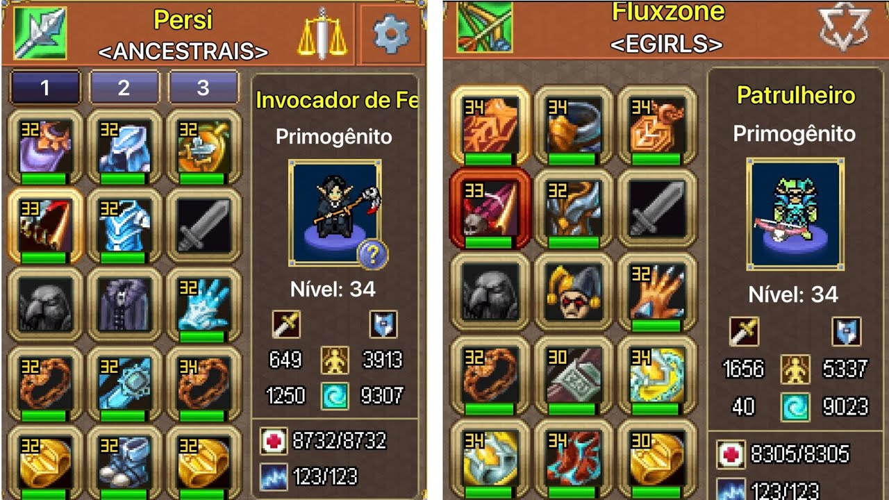 Invocador vs Ranger (Fluxzone) - PVP - Warspear ⚔️