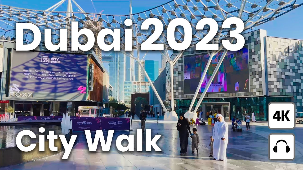 Dubai 🇦🇪 City Walk [ 4K ] Walking Tour