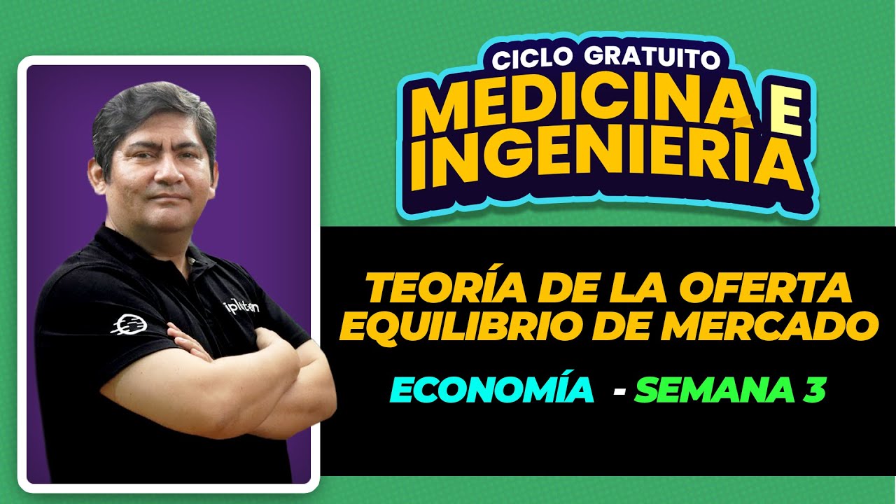Ciclo Gratuito - Economía - Teoría de la oferta y equilibrio de mercado