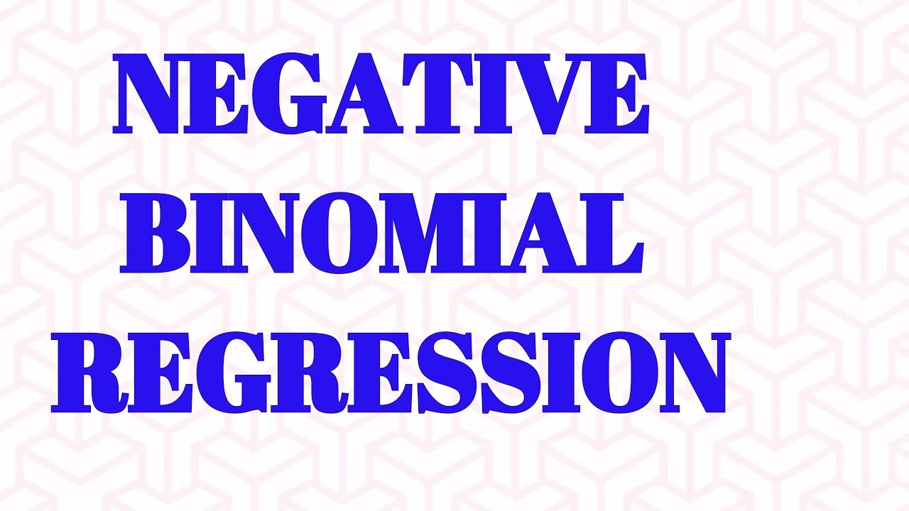 Negative Binomial Regression model | Statistical model| Count Data model