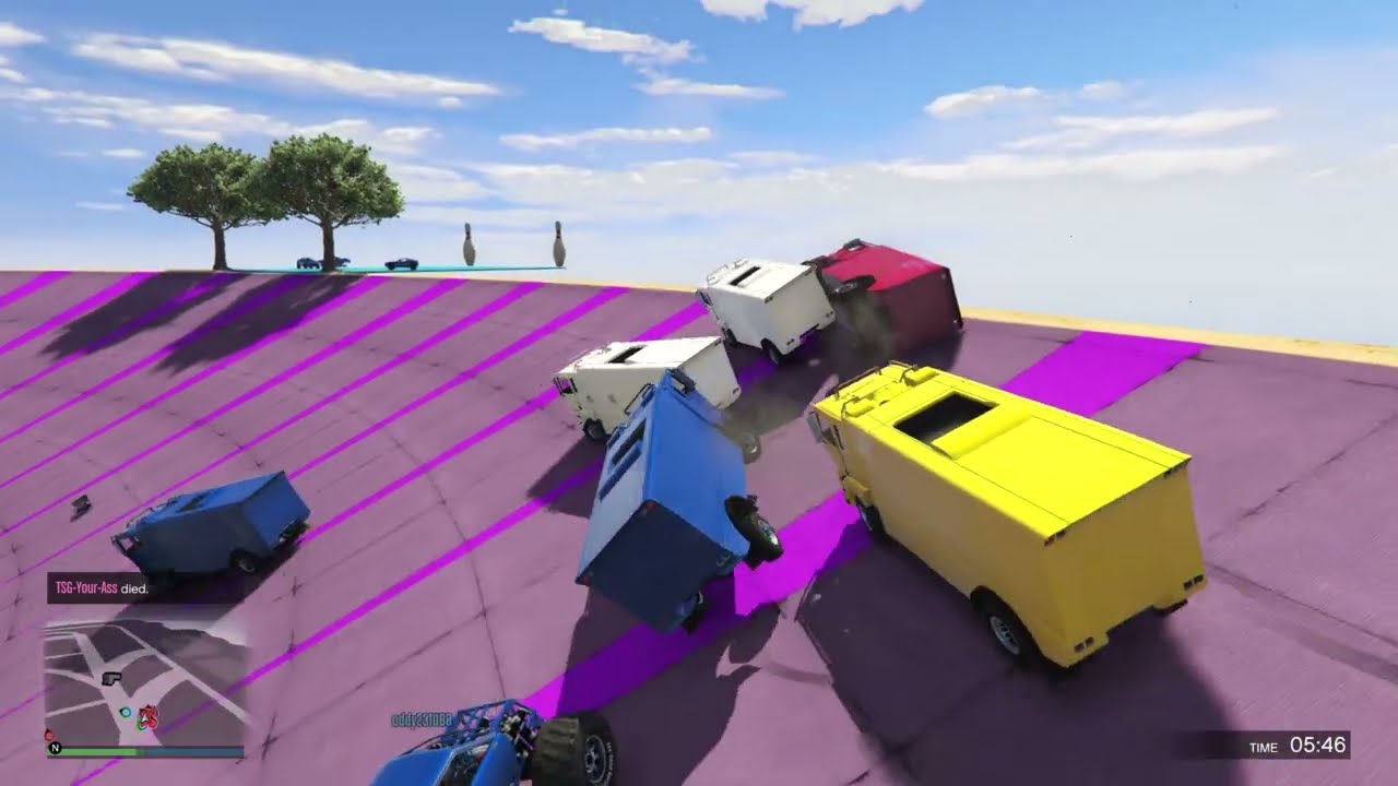 GTA 5 Online - LAST TEAM STANDING - HOLE!!!