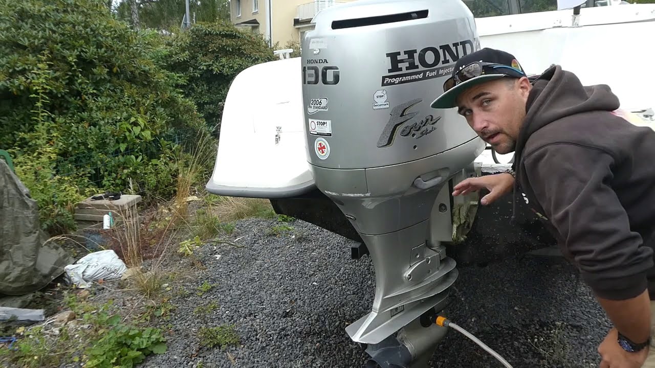 AMATÖR Felsöker Kylsystem på Honda BF 130