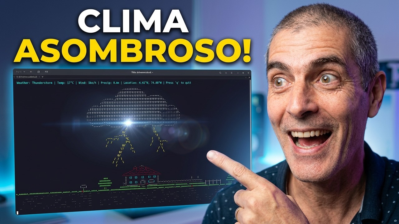Qué necesitas para monitorear el clima en la terminal Linux