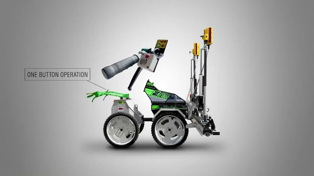 Ekin Conscreed E1800 - 100% Electric Laser Guided Concrete Screed