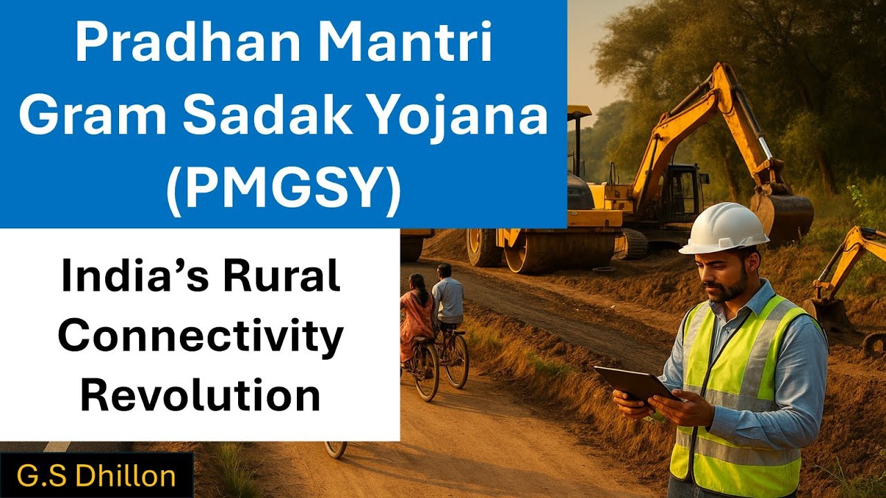 Pradhan Mantri Gram Sadak Yojana (PMGSY): India’s Rural Connectivity Revolution | UPSC Economy