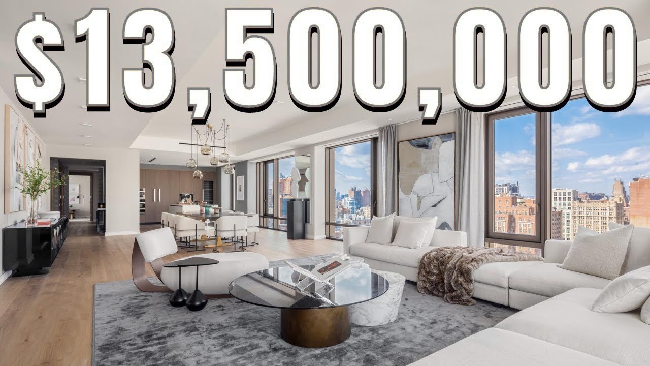 Inside a $13,500,000 New York Penthouse with Private Rooftop