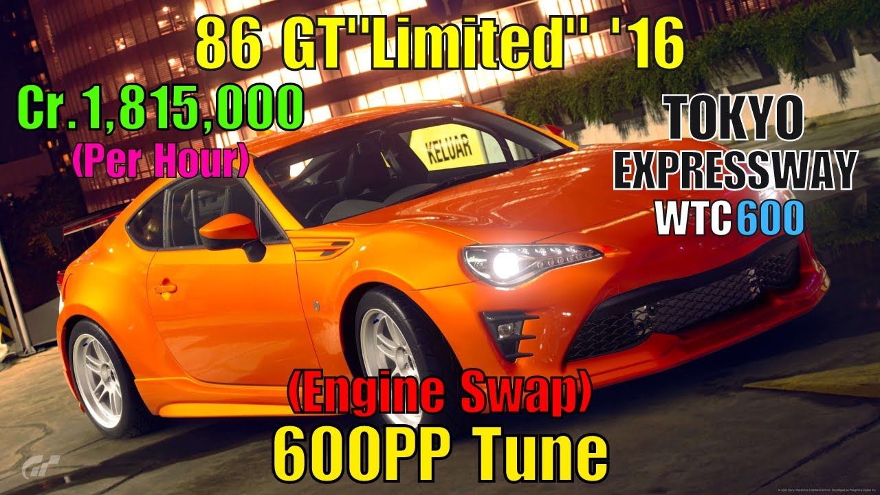 (1.34) GT7|Engine Swap|86 GT 