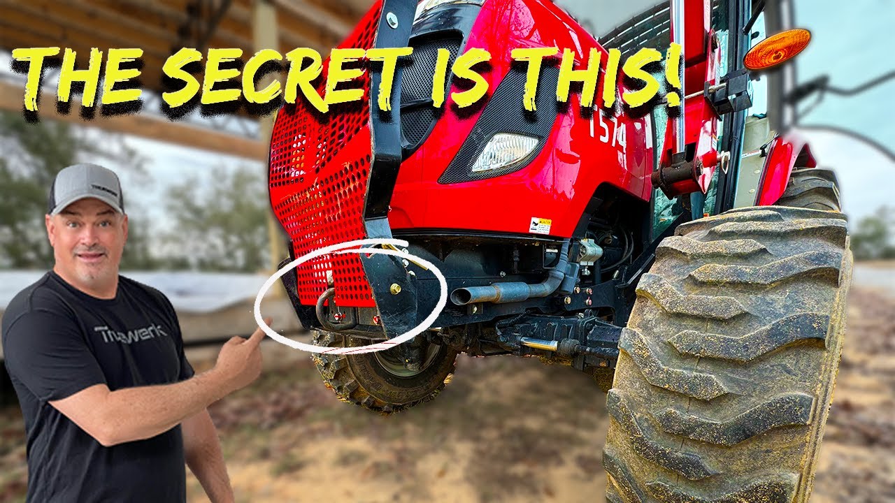 THE ULTIMATE TRACTOR TIE DOWN SOLUTION YOU'VE never thought of!