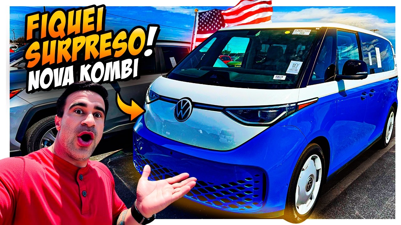 KOMBI ELÉTRICA 2025 😍 CLÁSSICA, MAS MODERNA!