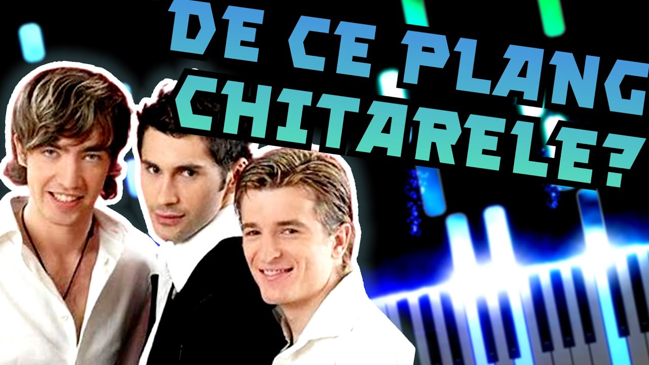 O-Zone - De Ce Plâng Chitarele | Piano Tutorial