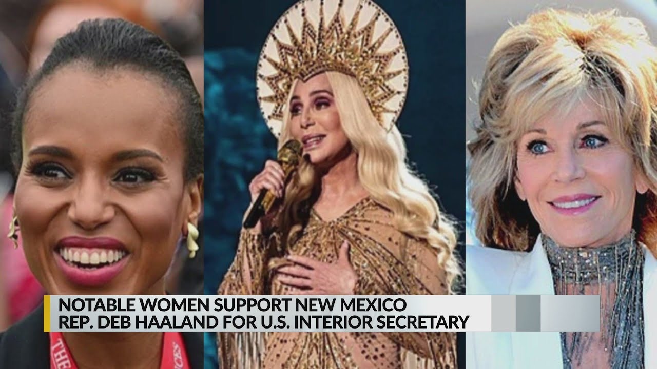 Celebrities support New Mexico Rep. Deb Haaland for U.S. Interior Secretary