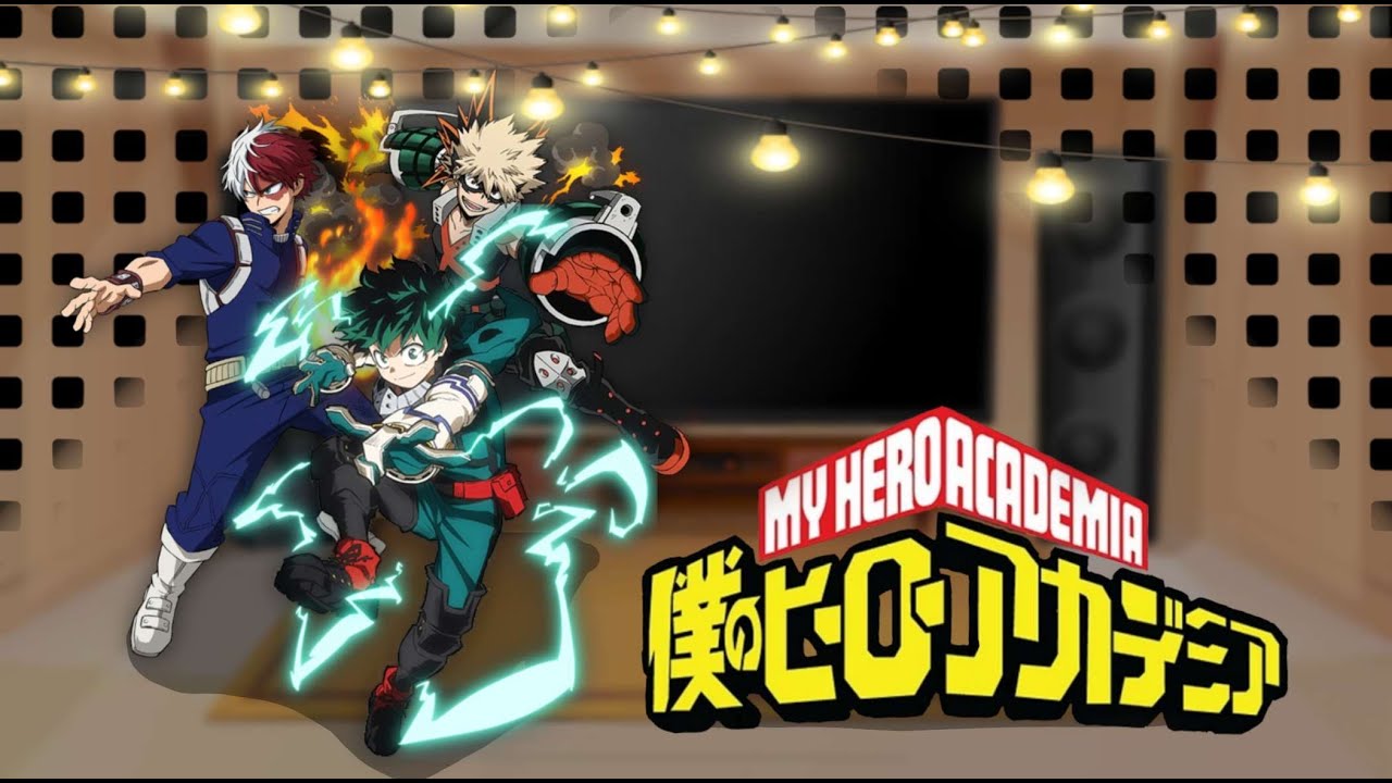 The main three react to their fandom || MHA/BNHA || cringe ||