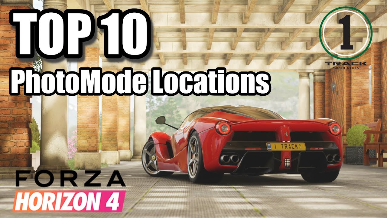 Top 10 PhotoMode Locations in Forza Horizon 4 | A #PhotoMode Guide