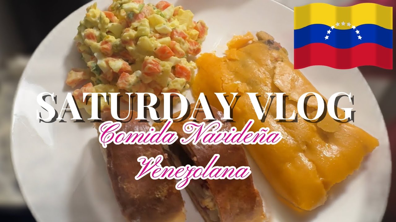 Almuerzo navideño venezolano en casa | Vlog de sábado 🎄🇻🇪